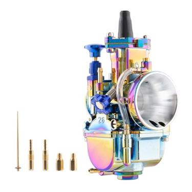 Imagem de PWK Carburador de 26 mm alto desempenho 2 tempos 4 tempos carburador de motor para 75cc-125cc Dirt Pit Bike Mini Bike Motocross ATV Scooter