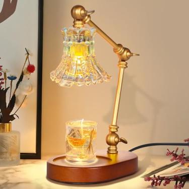 Imagem de Lâmpada de aquecedor de vela, aquecedor elétrico de cera de altura ajustável, decoração de casa para jarra, vela para quarto, decoração de casa