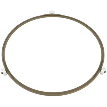 Imagem de 5889W2A012F, 5889W2A012D, 5889W2A012P, anel giratório de suporte giratório para forno micro-ondas, compatível com LG Electronics, funciona com bandeja giratória de vidro de 32,4 cm, cinza