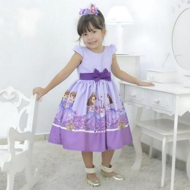 Imagem de Vestido festa infantil da princesa Sofia - Festa - Moderna Meninas, 14