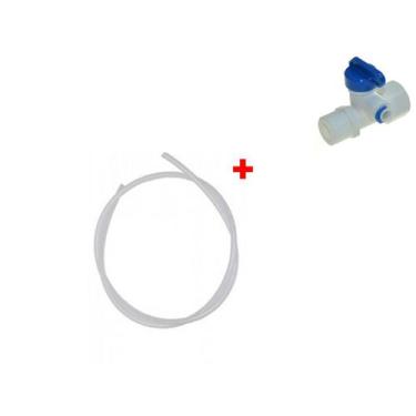 Imagem de Kit Adaptador Plastico 1/2x1/2x3/8 c/Registro c/5mt mang 3/8 - Play Fi