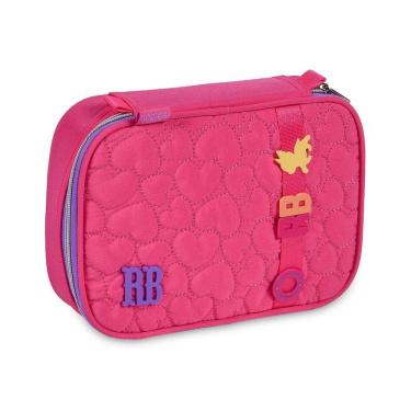Imagem de Estojo Box Rebecca Bonbon Escolar Juvenil 100 Pens - Rosa