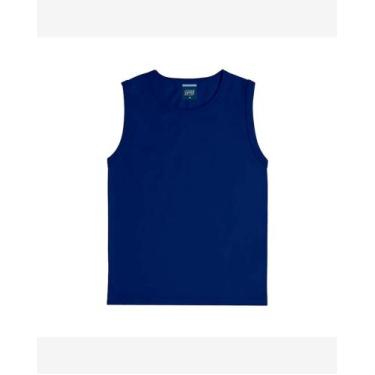 Imagem de Regata Infantil Masculina Camiseta Meia Malha 100% Algodão Blusa Camis