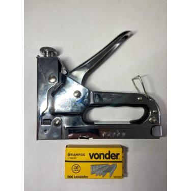 Imagem de Grampeador pinador profissional Vonder