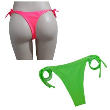 Imagem de Kit com 2 Calcinha de Biquíni fio dental - DE UMA MARIA PARA OUTRA, Ro