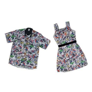 Imagem de Kit Vingadores Gibi Pai e Mãe - Ateliê Iza Rocha, M