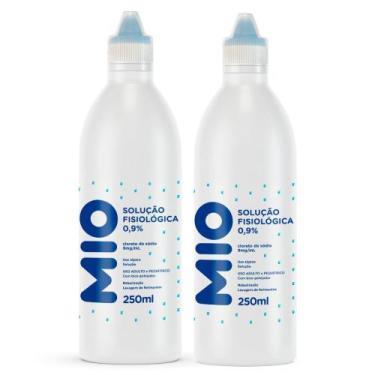 Imagem de Kit 2 Soro Fisiológico 0,9% Mió com 250ml