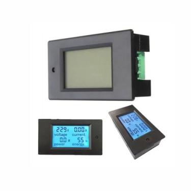 Imagem de Medidor Energia Voltimetro Solar Fotovoltaica Ac Painel 4em1 - Peacefa
