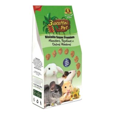 Imagem de Biscoito Para Roedores 80g Aves Da Mata