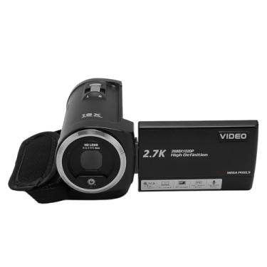 Imagem de Câmera de Vídeo 2.7K Filmadora Gravador Digital de 50MP Com Zoom de 16X e Tela Giratória de 2,8 Polegadas - Ideal para Viagens Com USB e Montagem Em tripé (Qiiluye7cgrtwo5-13)