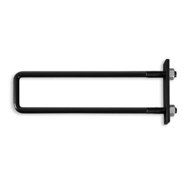 Imagem de Grampo 30x8cm 7/16 N-1 Forsul Tesoura Ferragem Telhado Preto