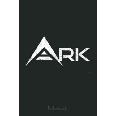 Imagem de Ark Crypto - Distressed ARK Logo in White: Transaction Log Ledger, Air Drop Tracker, Passwords Book for New and Experienced Traders 6x9 110 Page Gift Journal