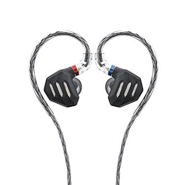 Imagem de FiiO Fones de ouvido intra-auriculares FH7S de alto desempenho 1DD+4BA tecnologia híbrida IEM com plugue de 3,5/4,4 mm