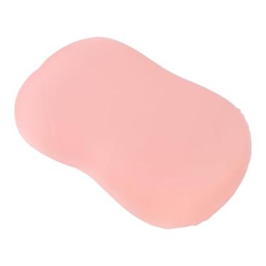 Imagem de Travesseiro Cervical, Travesseiro de Espuma Viscoelástica Macia Lavável para Quarto (Rosa)