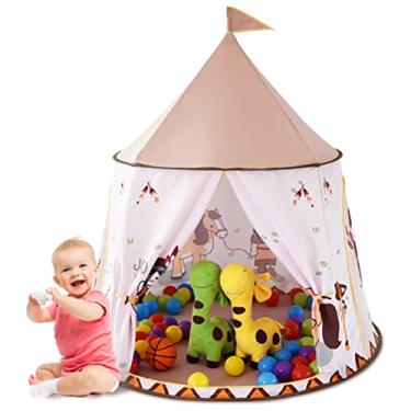 Imagem de Princesa Castelo Play House Grande Tenda Infantil Bebê Interior