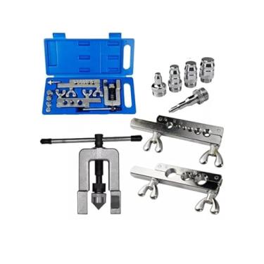 Imagem de Kit Flangeador Alargador De Tubos Cobre E Alumínio 1/8" 3/16" 1/4" 5/16" 3/8" 7/16" 1/2" 5/8" 3/4"