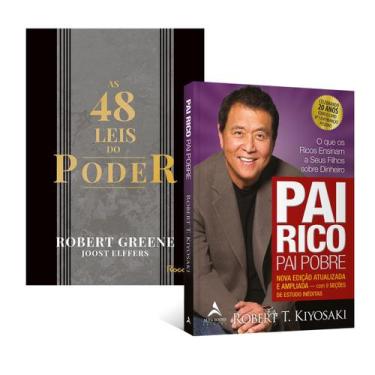 Imagem de Kit 2livros, As 48 leis do Poder + Pai Rico, Pai Pobre, Edição Atualiz