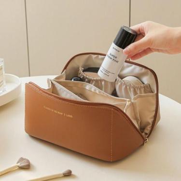 Imagem de Necessaire de cosméticos - bazar do saara, Marrom