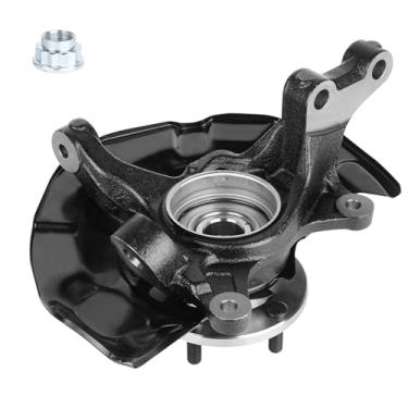 Imagem de Junta de direção dianteira esquerda e conjunto de cubo de rolamento de roda para Toyota Sienna 2004-2010, 698-425, 698425, 4321208010, 435020E030, 47782-08020, 90080-36193, lado do motorista