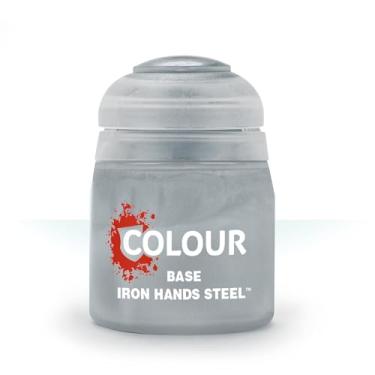 Imagem de Citadel Tinta acrílica Iron Hands, aço, 12 ml, 1 unidade, aço, interior e exterior, repelente de água