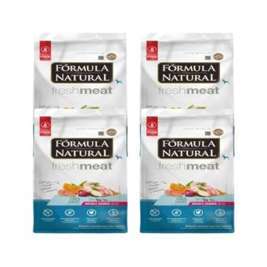 Imagem de KIT 4 UNIDADES - FÓRM. NATURAL FRESH MEAT LIGHT RAÇÃO CÃES ADULTO MÉDIO/GRANDE 2,5KG