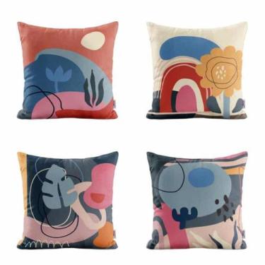 Imagem de Almofadas Decorativas Terracota Para Quarto 40X40 - Novadecora