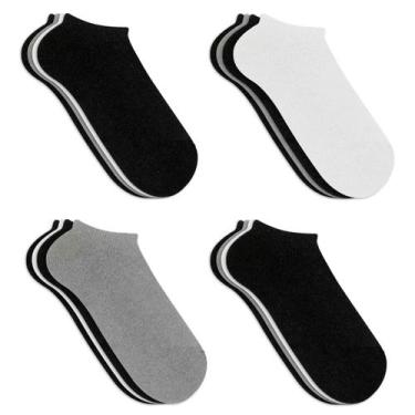 Imagem de Kit 12 Pares Meias Socket Masculina 40 a 46 - Gaw Sport, 40-46