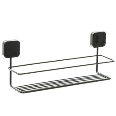 Imagem de Suporte Organizador Porta Shampoo Metaltru, Cor Preto