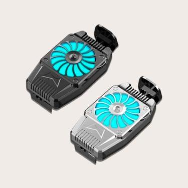 Imagem de Cooler para celular Gamer H-15  Suporte para Celular Ventilador de Ref
