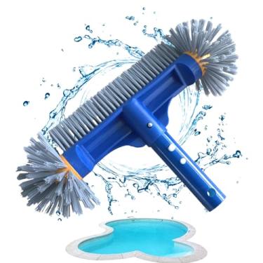 Imagem de Escovão Para Piscina | Escova de Limpeza Para Piscina Com Extremidades Arredondadas,Multiuso Para Banheira Pisos Azulejos Área Externa Deck Spa Parede Quintal Banheiro