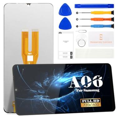 Imagem de Substituição de tela para Samsung Galaxy A06 para Samsung Galaxy A06 Display LCD para Samsung A06 SM-A065F SM-A065M Kits de reparo de montagem de tela sensível ao toque digitalizador (não serve para
