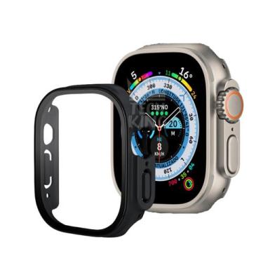 Imagem de Capa case acrílico com tela vidro aple watch ultra 49mm - TECH KING, P