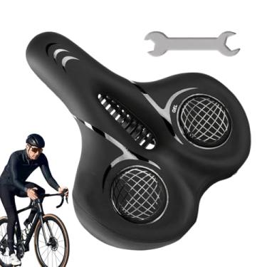 Imagem de Selim De Bicicleta - Assento De Ciclismo À Prova D'Água | Assento Impermeável e Respirável para Bicicletas de Montanha e Estrada, Conforto Ergonômico para Adultos