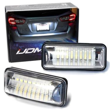 Imagem de iJDMTOY Kit de luz de placa de licença de LED 3W compatível com Scion FR-S Toyota 86 Subaru BRZ Impreza WRX STi Legacy Crosstrek Ascent, alimentado por LED branco xenon 24-SMD