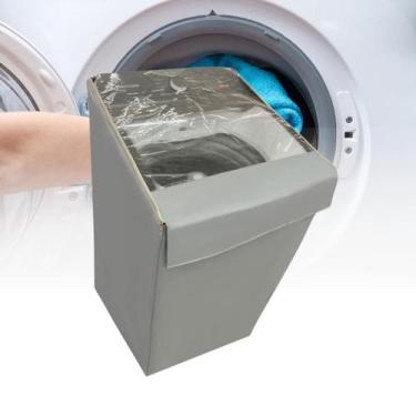 Imagem de Capa para lavadora smart samsung 17kg wa17cg transparente - Clean Capa