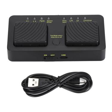 Imagem de Página de Música Sem Fio Turner, Páginas de Dente Azul Turners Control Scroll Roll Roll Lyric Wireless Pedal Pedal Music Turners para Tablet Laptop PC