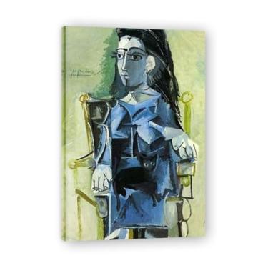 Imagem de Murais Sitting With Cat Diego Rivera – Arte do Realismo Socialista Mexicano, Muralista do Século 392, Coleção Clássica do Museu de Nova York para Decoração de Casa 60 x 90 cm