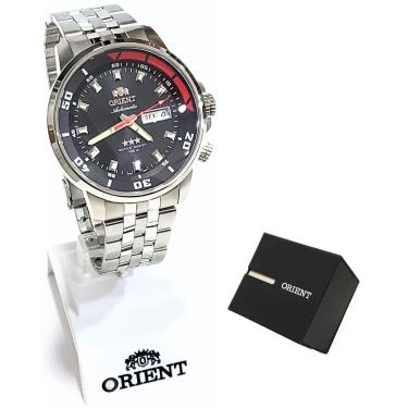 Imagem de Relógio Orient Masculino Analógico Automático Prateado 469SS058F P1SX