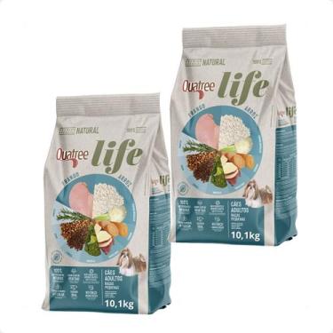 Imagem de Kit 2 Quatree Life Adultos R.P Frango e Arroz - 10,1Kg