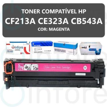 Imagem de Cartucho de Toner Ce323a Cb543a Cf213a P/ CM1415 CP1525 CP1215 CP1515 
