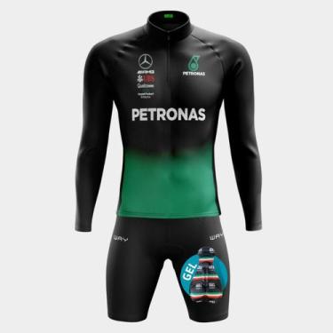 Imagem de Conjunto de Camisa Masculina Camisa Manga Longa PRO Proteção Uv Bolsos