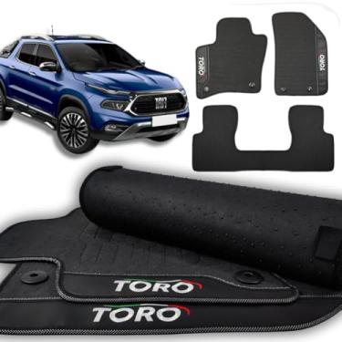 Imagem de Jogo de tapete automotivo borracha vários modelos - escolha de acordo com seu veiculo! (Toro 2016 a 2024)