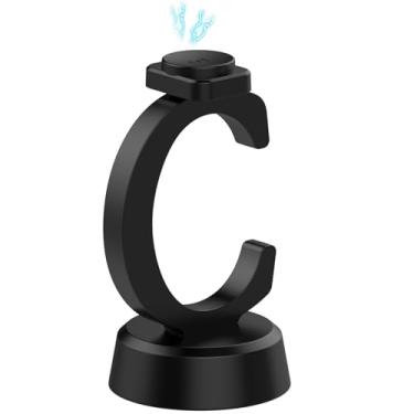 Imagem de Disscool Cabo de carregamento de substituição compatível com Samsung Galaxy Watch Ultra (47 mm)/7 (40 mm/44 mm)/FE (40 mm), cabo magnetizado tipo C, suporte de carregador e acessórios para relógio