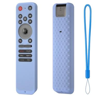 Imagem de Hi Color Capa protetora de silicone para LG MR25GA compatível com LG OLED Smart TV 2025 C5 B5 G5 M5 Series Remote MR25GA capa (azul brilhante)