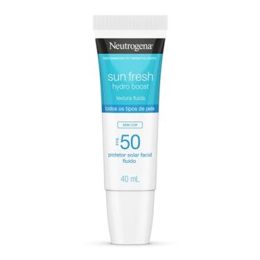 Imagem de Protetor Solar Facial Neutrogena Sun Fresh Hydro Boost Sem Cor FPS 50 40mL