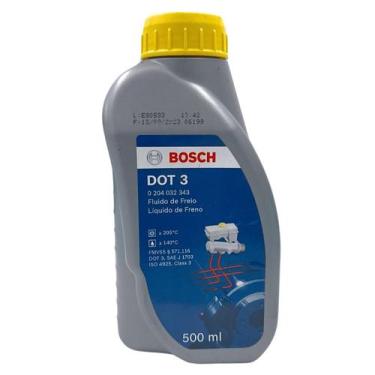 Imagem de Fluido Para Freios Dot 3 Bosch 500ml Para Diversas Aplicações Original