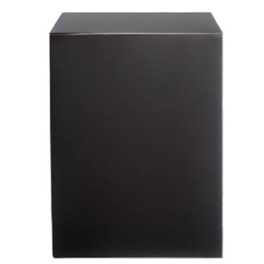 Imagem de Cubo Tablado Lojas Vitrine Base Para Fotos MDF Preto 60x35x35cm