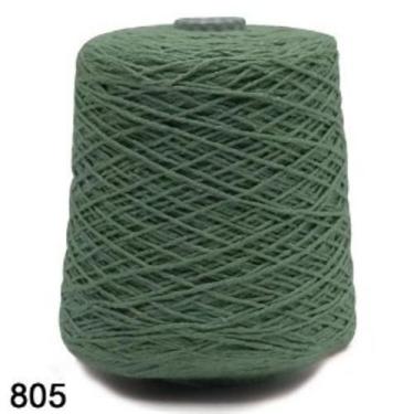 Imagem de Barbante fio 8 600 gr cor 805 verde militar euroroma 457 metros