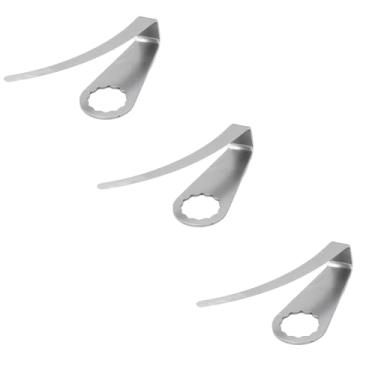 Imagem de TBVBTFD Lâmina de faca pneumática movida a ar para cortar lâminas de gancho de 60 mm, para ferramenta de remoção de para-brisas, ferramentas de corte oscilante de ar (3 pacotes)