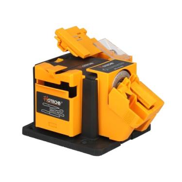 Imagem de Hoteche Afiador elétrico multifuncional 3 em 1 de 65 W, máquina de afiar universal para facas, brocas, cinzéis e tesouras